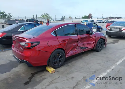 2020 Subaru Legacy Sport из США, поврежденный, VIN 4S3BWAF62L3012663